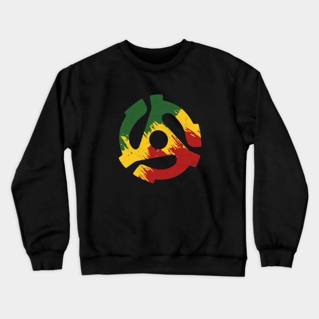 45 Rpm // Reggae Crewneck Sweatshirt by Degiab